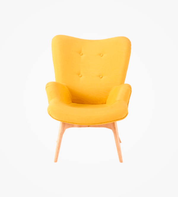 Retro Chair Yellow